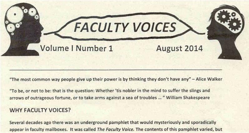 Faculry Voices