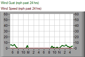 Wind gust chart